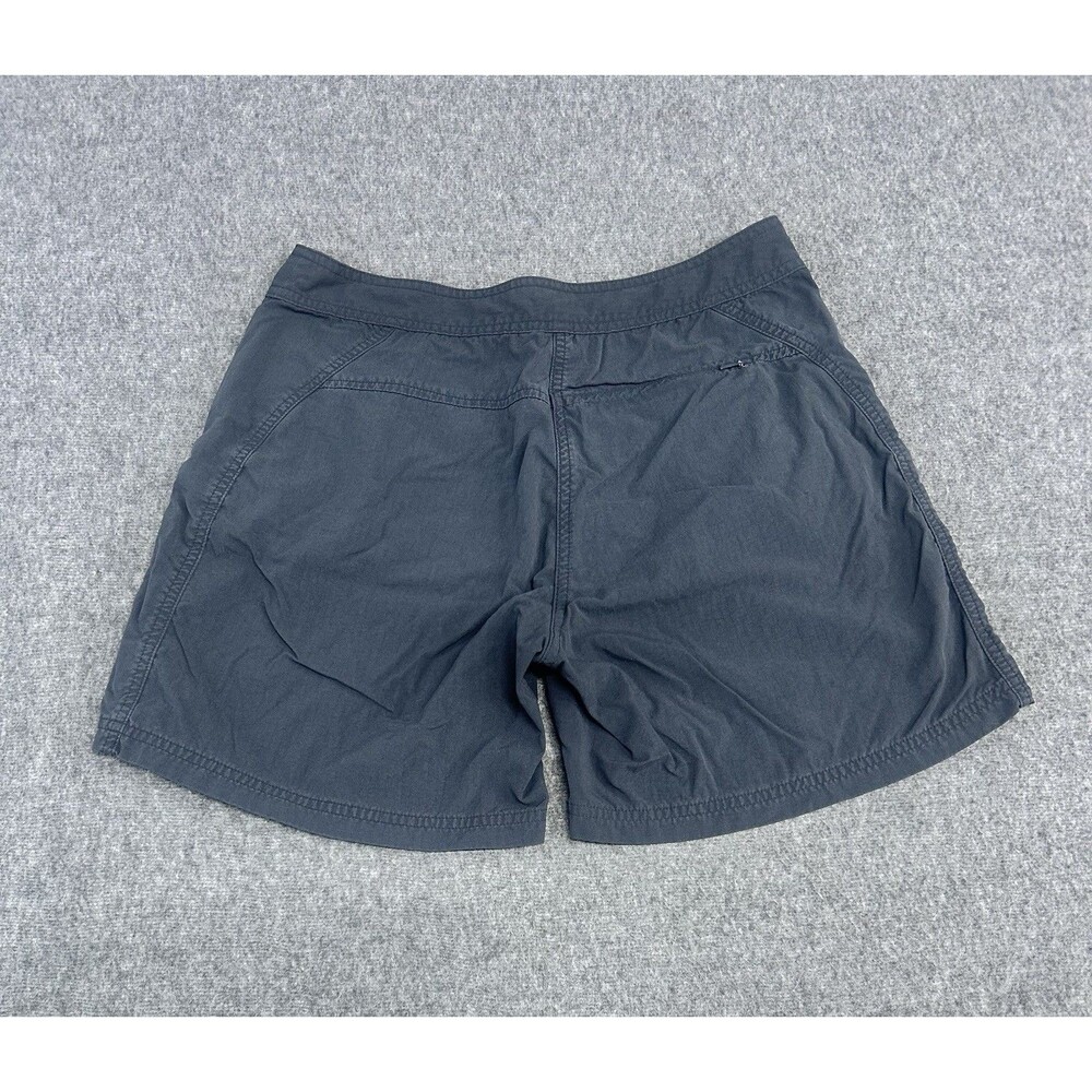 L.L Bean Women's Size 6 Black Trail Shorts 100% Nylon